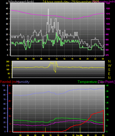 24 Hour Graph for Day 29